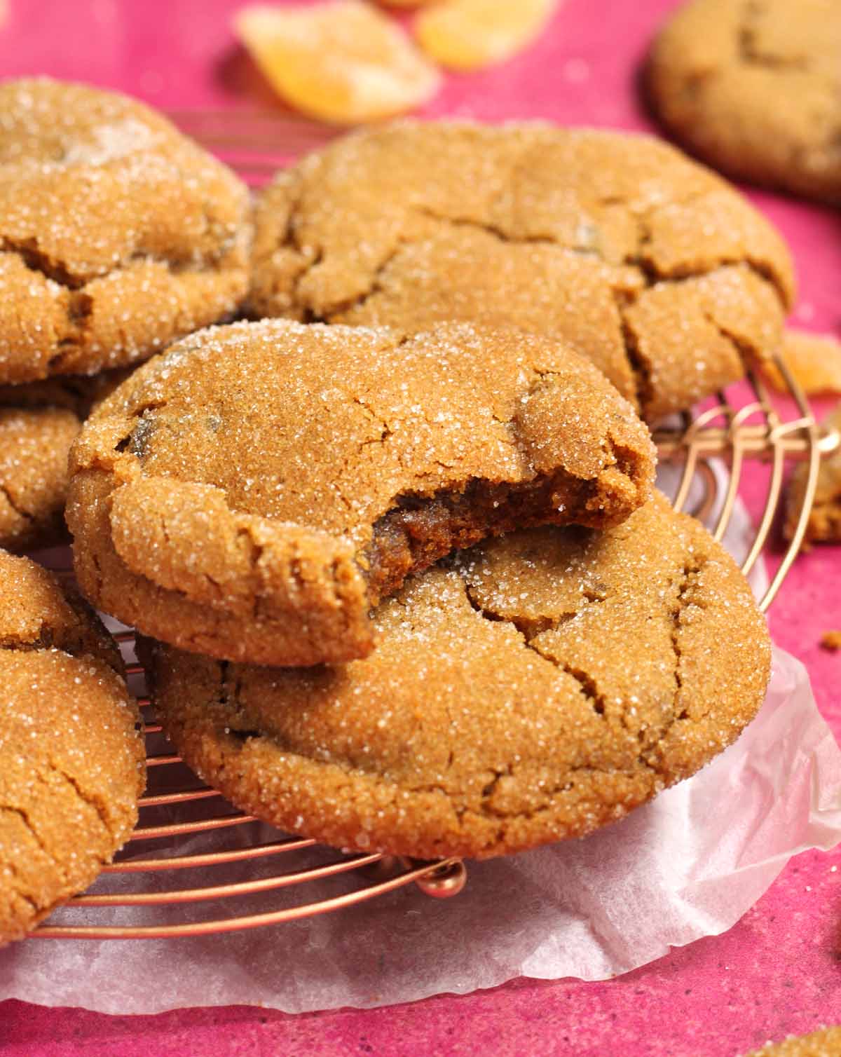 Ginger Molasses Cookies