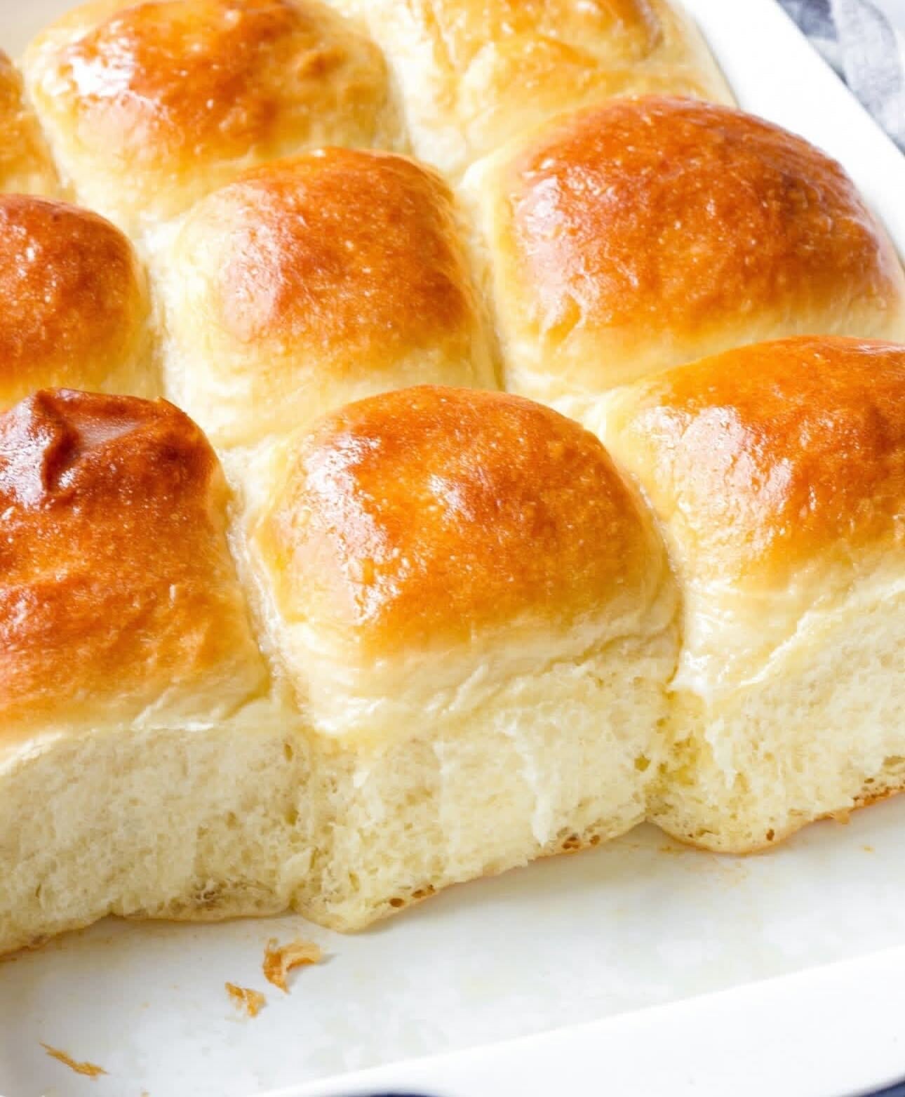 Sourdough Hawaiian Dinner Rolls
